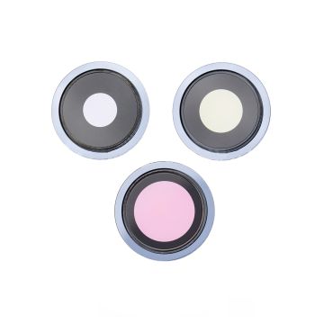 iPhone 13 Pro/13 Pro Max Kameralins med Ram - Blå- G-SP.se