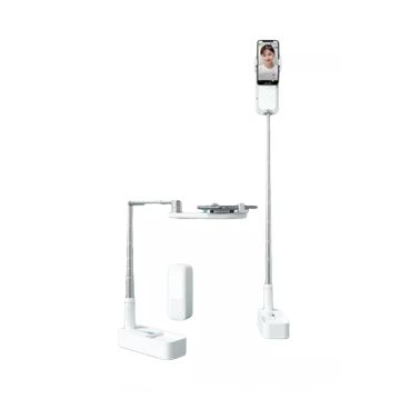 Portabel Stativ Mobiltelefon med Teleskopfunktion och Lampa- G-SP.se