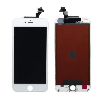 iPhone 6S Plus LCD Skärm - Vit (tagen från ny iPhone)- G-SP.se