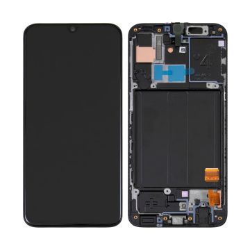 Samsung Galaxy A40 Skärm med LCD Display Original - Svart- G-SP.se