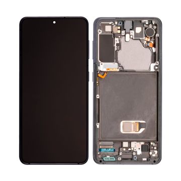 Samsung Galaxy S21 5G Skärm med LCD Display Original - Grå- G-SP.se