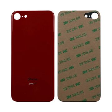 iPhone 8 Back Cover OEM Red-Big Camera Hole Size- G-SP.se