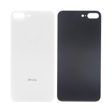iPhone 8 Plus Back Cover OEM White -Big Camera Hole Size- G-SP.se