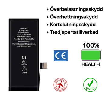 iPhone 8 Plus Batteri Hög Kvalité- G-SP.se