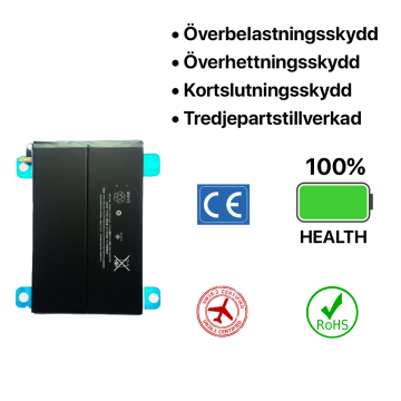 iPad Mini 2/3 Batteri Hög Kvalité- G-SP.se
