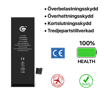iPhone 5S Batteri Kit- G-SP.se