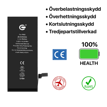 iPhone 6 Batteri Kit- G-SP.se