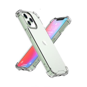 iPhone 14 Pro Max Söttåligt TPU Skal - Transparent- G-SP.se