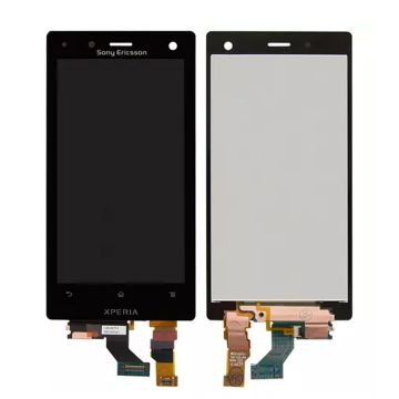 Sony Xperia Acro S LT26W Skärm/Display - Svart- G-SP.se