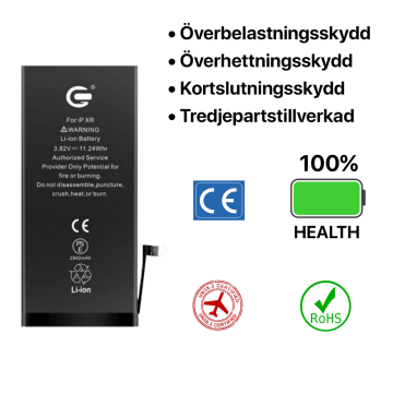 iPhone XR Batteri Kit- G-SP.se