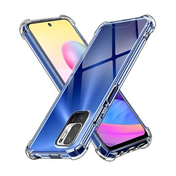 Xiaomi Redmi 10 5G Skal - Stöttåligt Transparent- G-SP.se