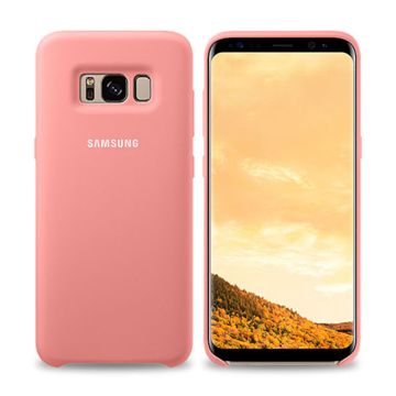 Samsung Galaxy S8 Plus Silikonskal - Rosa- G-SP.se