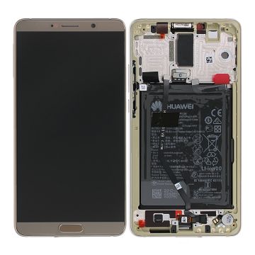 Huawei Mate 10 Display Skärm med LCD Display med Batteri Original - Brun- G-SP.se