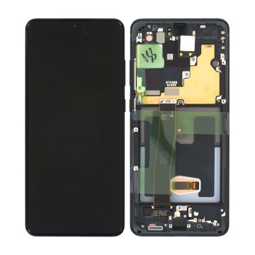 Samsung Galaxy S20 Ultra (SM-G988F) Skärm med LCD Display Original - Svart- G-SP.se