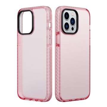 iPhone 13 Pro Max Stöttåligt TPU Mobilskal -  Rosa- G-SP.se