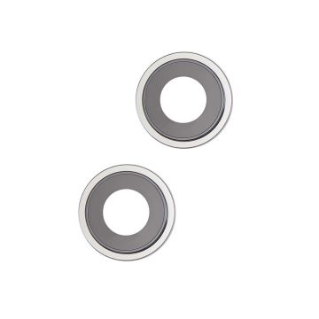 iPhone 14 Plus Kameralins med Ram - Sliver- G-SP.se