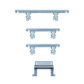 iPhone 14 Sidoknappar - Blå- G-SP.se