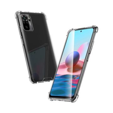Xiaomi Redmi Note 11 Stöttåligt TPU Mobilskal - Transparent- G-SP.se