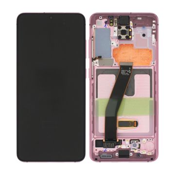 Samsung Galaxy S20 Skärm med LCD Display Original - Rosa- G-SP.se