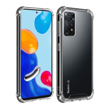 Xiaomi Redmi Note 11 Pro Stöttåligt TPU Mobilskal - Transparent- G-SP.se