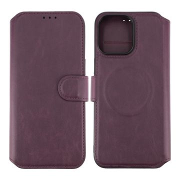 iPhone 15 Pro Max Plånboksfodral med Magsafe Rvelon - Lila- G-SP.se