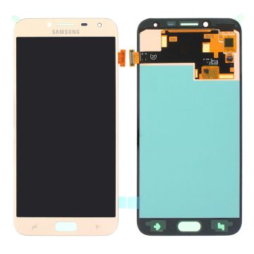 Samsung Galaxy J4 2018 Skärm med LCD Display OEM - Guld