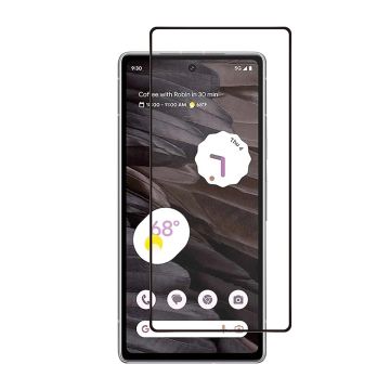 Skärmskydd Google Pixel 7A - 3D Härdat Glas (miljlö)