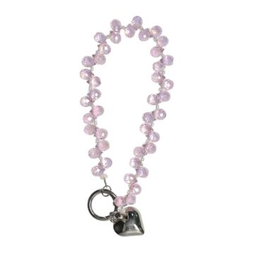 Strawberry crystal Pink 2 chain