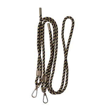 Mobilhalsband Universal dubbelfäste - Blå/Gul