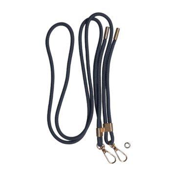 Mobilhalsband Universal dubbelfäste - Blå