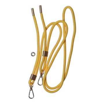 Mobilhalsband Universal dubbelfäste - Gul