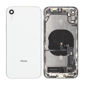 iPhone XR Baksida med Komplett Ram - Vit- G-SP.se