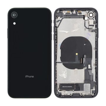 iPhone XR Baksida med Komplett Ram - Svart- G-SP.se