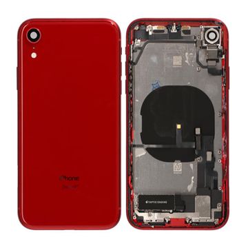 iPhone XR Baksida med Komplett Ram - Röd- G-SP.se