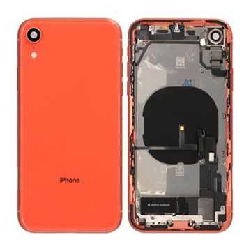 iPhone XR Baksida med Komplett Ram - Orange- G-SP.se