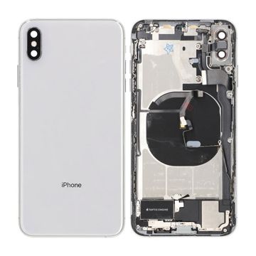 iPhone XS Max Baksida med Komplett Ram - Vit- G-SP.se