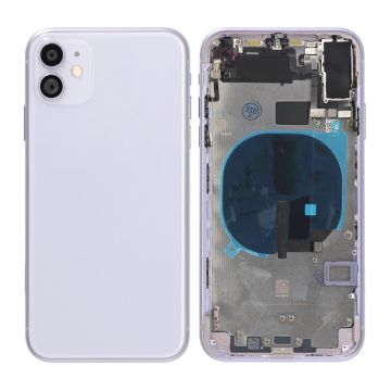 iPhone 11 Baksida med Komplett Ram Premium - Lila