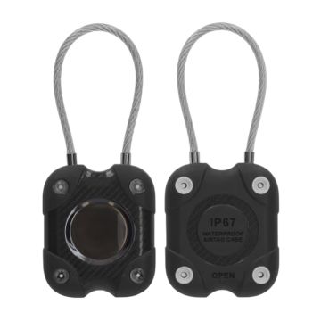 AirTag Skal IP67 Vattentåligt och Stöttåligt - Svart