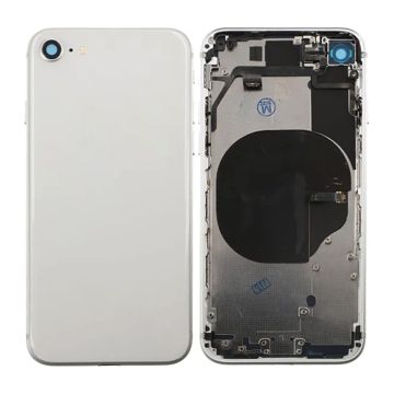 iPhone 8 Back Cover Complete OEM Silver With Small Parts