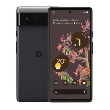 Begagnad Google Pixel 6 128GB Stormy Black - Bra skick