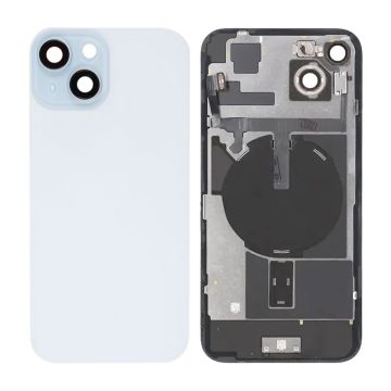 iPhone 15 Plus Baksida Glas med smådelar - Vit