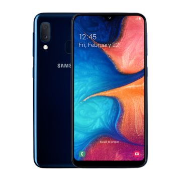 Begagnad Samsung Galaxy A20e 32GB Blå - Använt skick