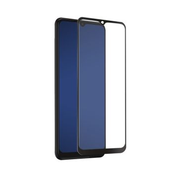 Skärmskydd Samsung Galaxy A22 4G - 3D Härdat Glas Svart (miljö)- G-SP.se