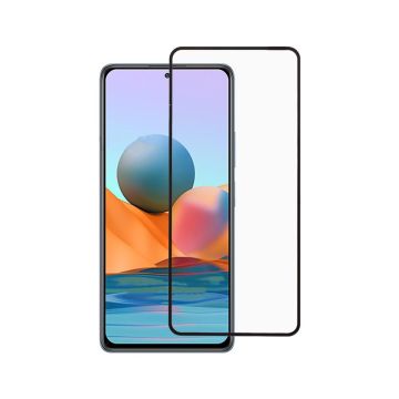 Skärmskydd Xiaomi Redmi Note 10 Pro - 3D Härdat Glas Svart- G-SP.se