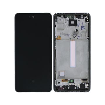 Samsung Galaxy A52 4G/5G Skärm med LCD Display Original - Svart- G-SP.se