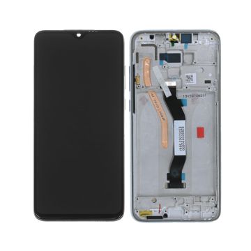 Xiaomi Redmi Note 8 Pro - LCD Display + Touch Screen + Frame (Pearl White)- G-SP.se