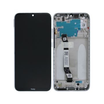Xiaomi Redmi Note 8 Skärm/Display + Ram - Vit- G-SP.se