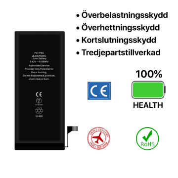 iPhone 6S Batteri Hög Kvalité- G-SP.se