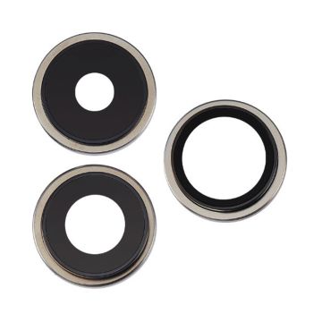 Kameralins med metallram iPhone 15 Pro - Naturlig Titan