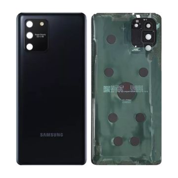 Samsung Galaxy 10 Lite Baksida - Svart- G-SP.se